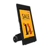 Easy charge and easy move U disk update for advertising 47" free standing kiosk with wheels
