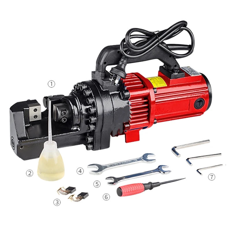 
High Speed Handheld Hydraulic Electric 16mm 20mm 22mm 25mm 32mm Rebar Cutting Tool 