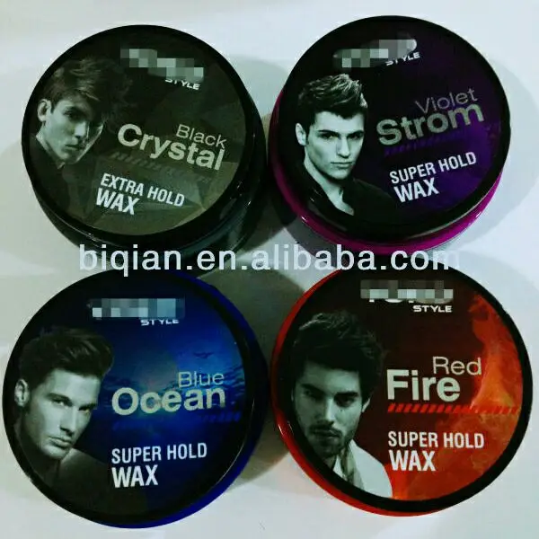 Hair Styling Fiber For Men Molding Wax Product With Medium Hold