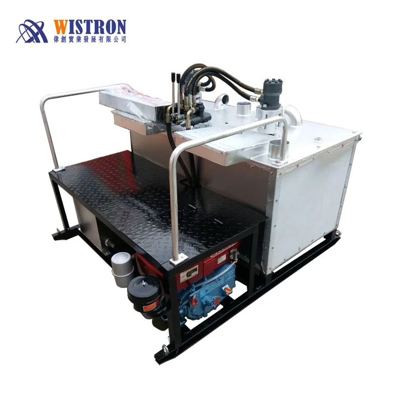Thermoplastic paint preheater heat road marking paint machine