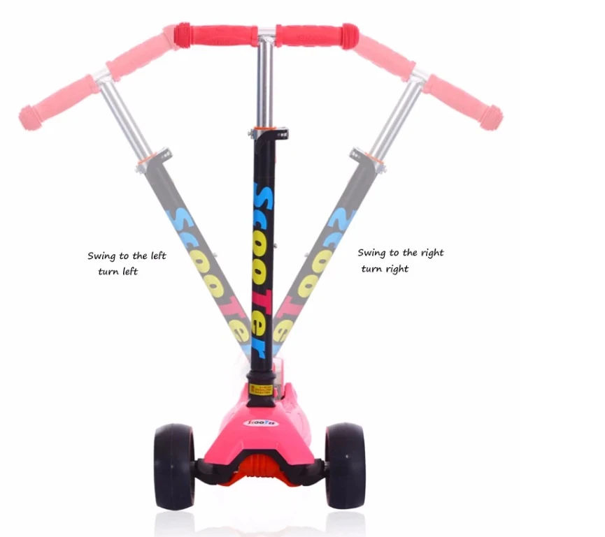 Mini Folding Tri Scooter For Kids And Kids Balancing Children Scooter