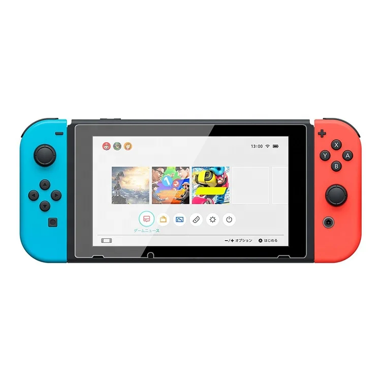 
0.33mm 2.5D 9H Hardness for Nintendo Switch Transparent Tempered Glass Screen Protector 