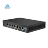 Fanless Mini PC Intel Celeron 1007U 1037U Processors 6*LAN Ports Intel NIC RJ-45 Consel Firewall Router run Pfsense RouterOS