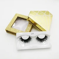 

Private Label 3D Mink Lahes 100% 5D mink lashes Hot sale lshes eyelashes mink with custom gold packaging box