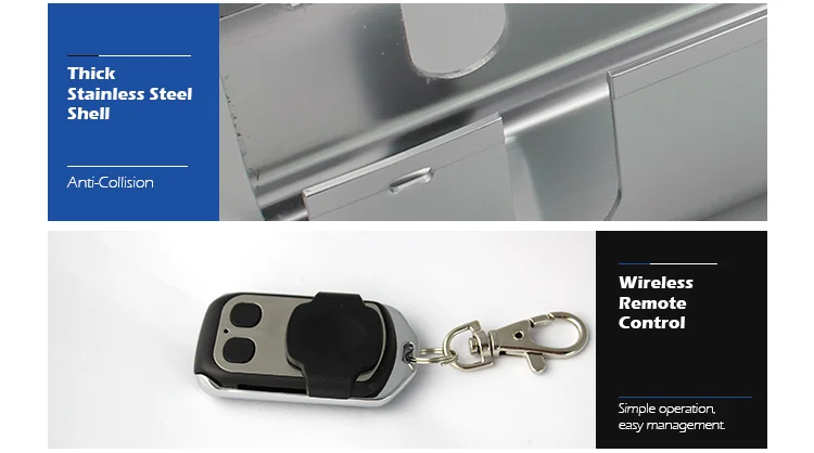 Hidráulica Cierre Suave Puerta Corredera Eléctrica Puerta Automática