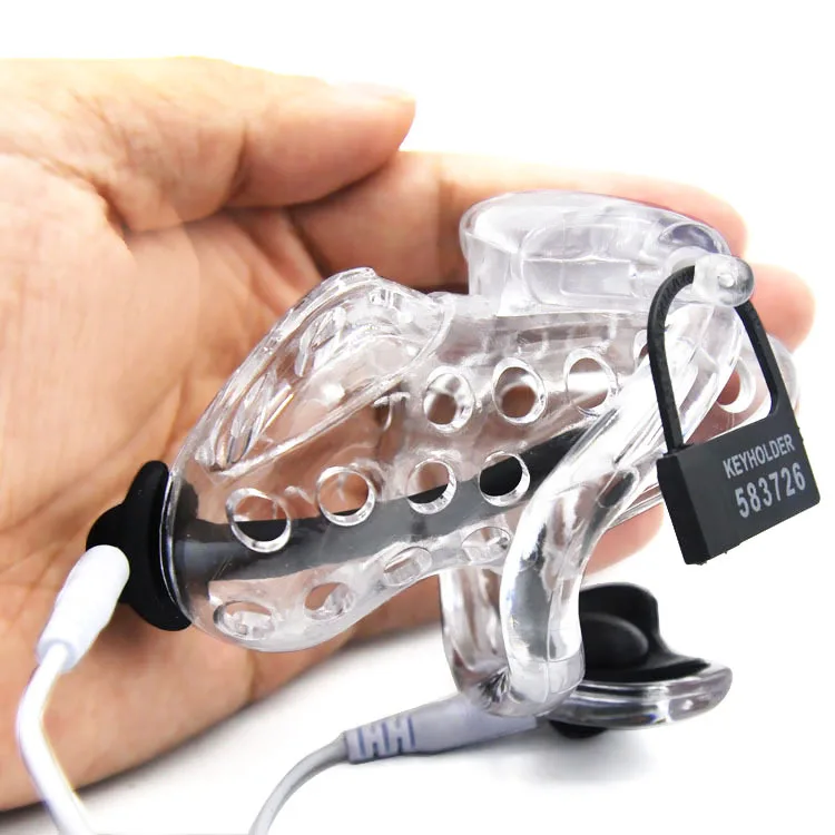 Time Lock Chastity Device Cage Remote Control Penis Lock Bondage Male