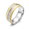 factory 8mm rings for men titanium retaining rings wedding band engagement wholesale