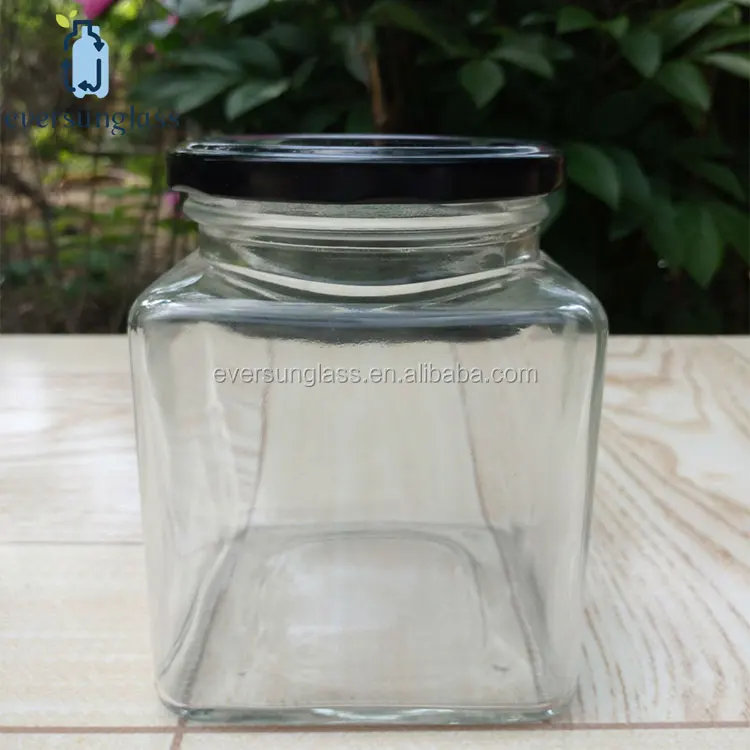 8oz/10oz Screw Top Lid Glass Honey Jar Glass Jam Jar With Good Seal