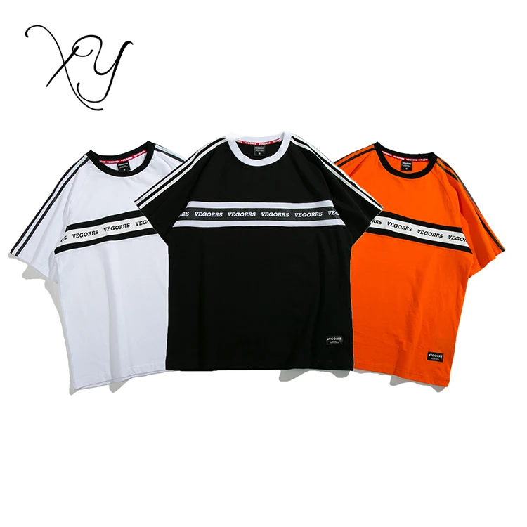 

men custom fashion designer cotton branded tee shirt street wear hip hop style man t shirt