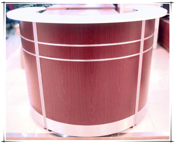 
Latest Round Reception Desk/hotel reception/office reception counter design 
