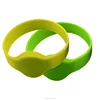 cheap OEM rfid 125khz LF 13.56mhz HF uhf silicone nfc card wrist band rfid rubber wristband