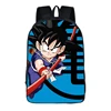 Sublimation Print Backpack Anime Japan Dragon Ball Son Goku Bags 16" School Knapsack Bag for Teenager Boys