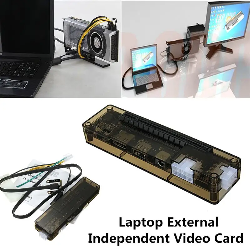 

Mini PCI-E Independent Video Card Dock EXP GDC Fit Beast Laptop External External Independent Video Card Dock Express Card