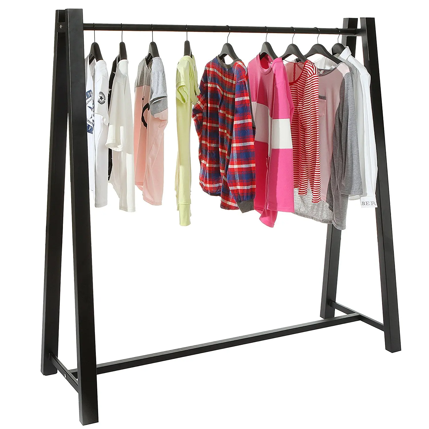 Metallic frame display clothes Store Rack