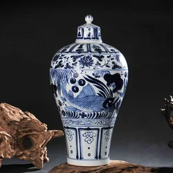 ceramic famile rose vase