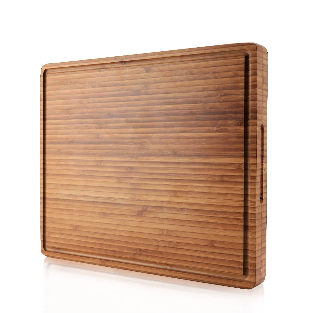 

Premium Bamboo Thick kitchen Chopping Board, Natural