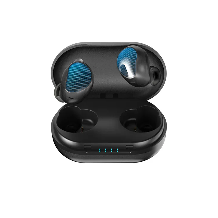 

High Quality Waterproof IPX6 Stereo Headphone Charging Case True TWS Bluetooth 5.0 Earphone