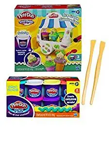 play doh sweet shoppe ice cream sundae cart