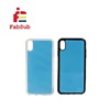 New Model 2D TPU Sublimation Case Custom Design Mobile Phone Shell Blank Heat Press Phone Soft Cover for iPhone XS Max