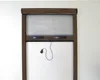 Retractable aluminum windows with mosquito net