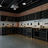 Arbitrary combination Steel Garage Workbench Tool Storage Work Bench Workshop Tools Table With Drawer and Peg Board