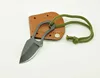 OEM mini straight knife outdoor tool gift knife all steel full tang