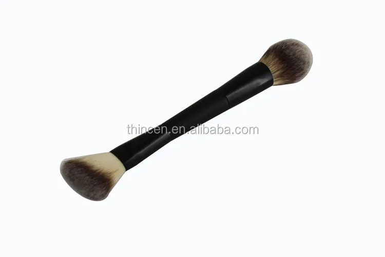 Custom Logo Travel Cosmetic Double Ended Makeup Brush