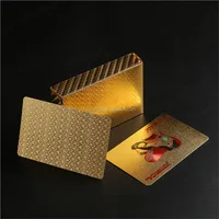 

Hot sale great quality blank new gold playing cards new silver foil poker cards waterproof