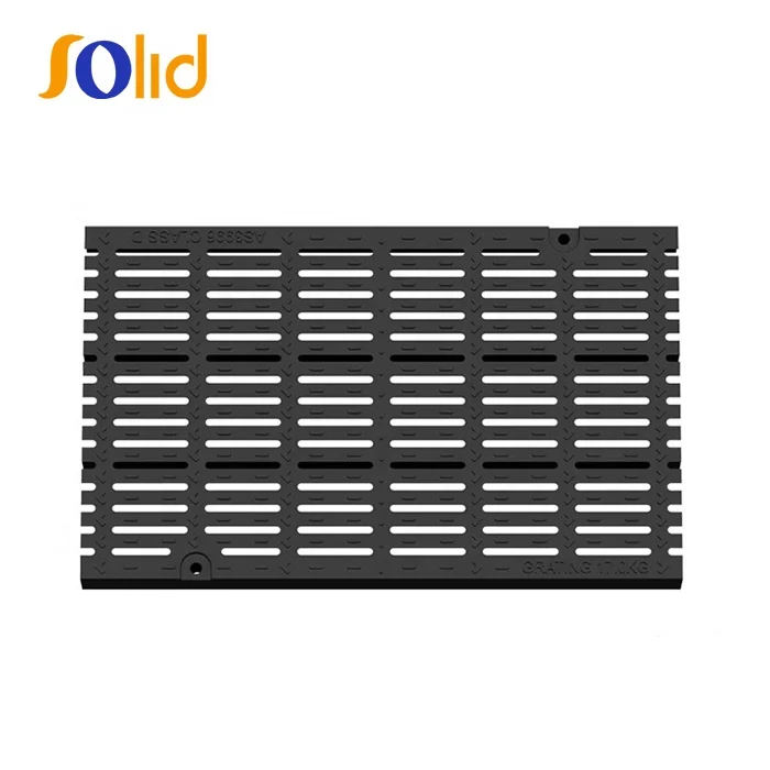 BS En124 Drainage Channels Cast Iron Heavy Duty Gully Gratings