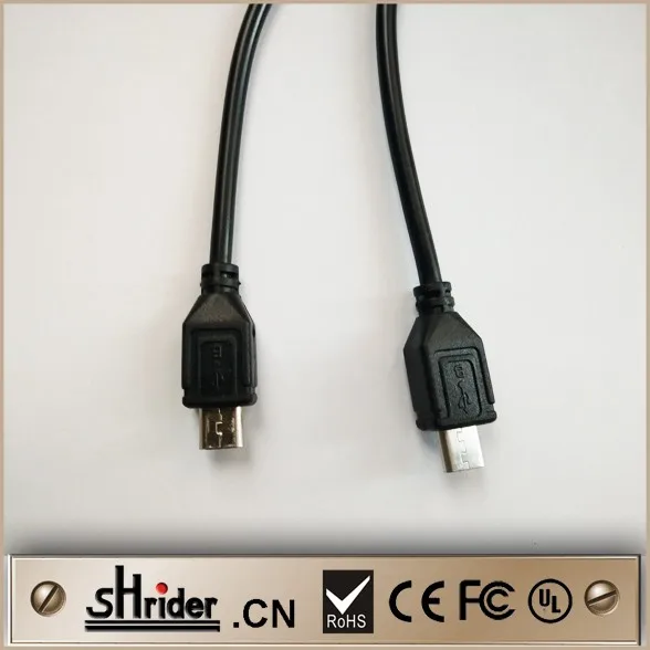 Two Sided Usb Micro Cable Both Ends Micro Usb Otg Cable For Mobile