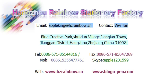 Best selling 40ml hangzhou rainbow Bingo marker pen for bingo blower machine