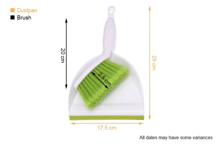 Custom LOGO Colorful durable ECO material PET bristle plastic brush