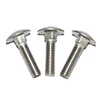 Round Head Square Neck Carriage Bolts Without Thread