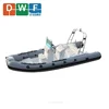 5m RIB Fiberglass Inflatable Boat with Front Bag and Control StationHighi quality RIB 500 Fishing Boat for Sale in Philippine