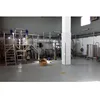 Complete production plant for yoghurt with cup filling