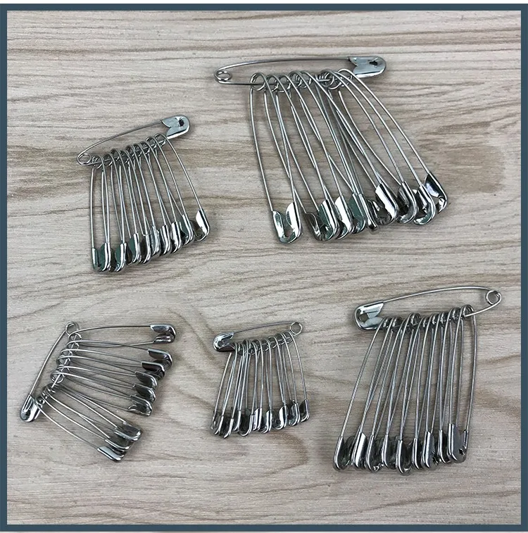 Heavy Duty Giant Safety Pins In A Box Container,Large,Extra Strong