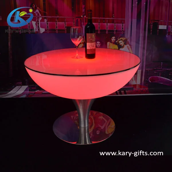 led coffee table