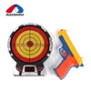 Electronic dart game infrared laser gun with flash and music