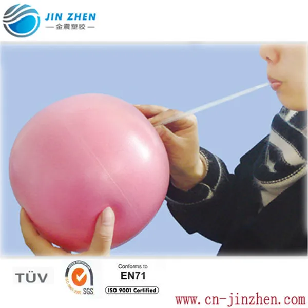 small inflatable exercise ball