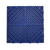 Factory direct 400 * 400 thick wear-resistant outdoor interlocking floor mat car wash beauty plastic mosaic floor grille