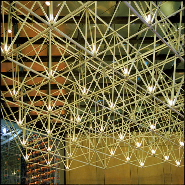 Prefab design of space frame shopping mall construction