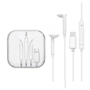 Noise Cancelling Earphone Headset iPhone 7 8 X Mic & Volume Control