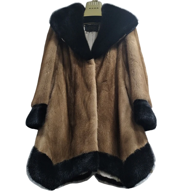 Women Fashion Mink Fur Coat Long Loose Style Coat - Buy Mink Coat,Long