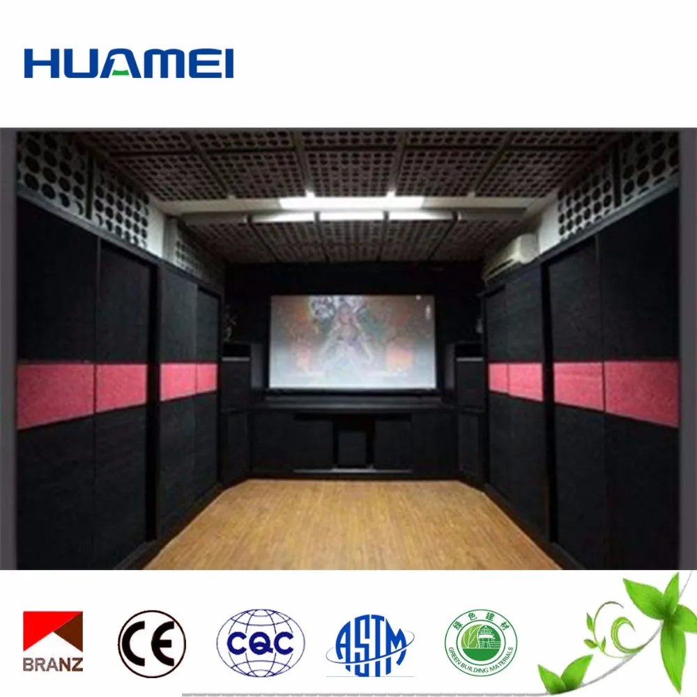 
Cinema project sound-absorbing water proof wall acoustic foam 