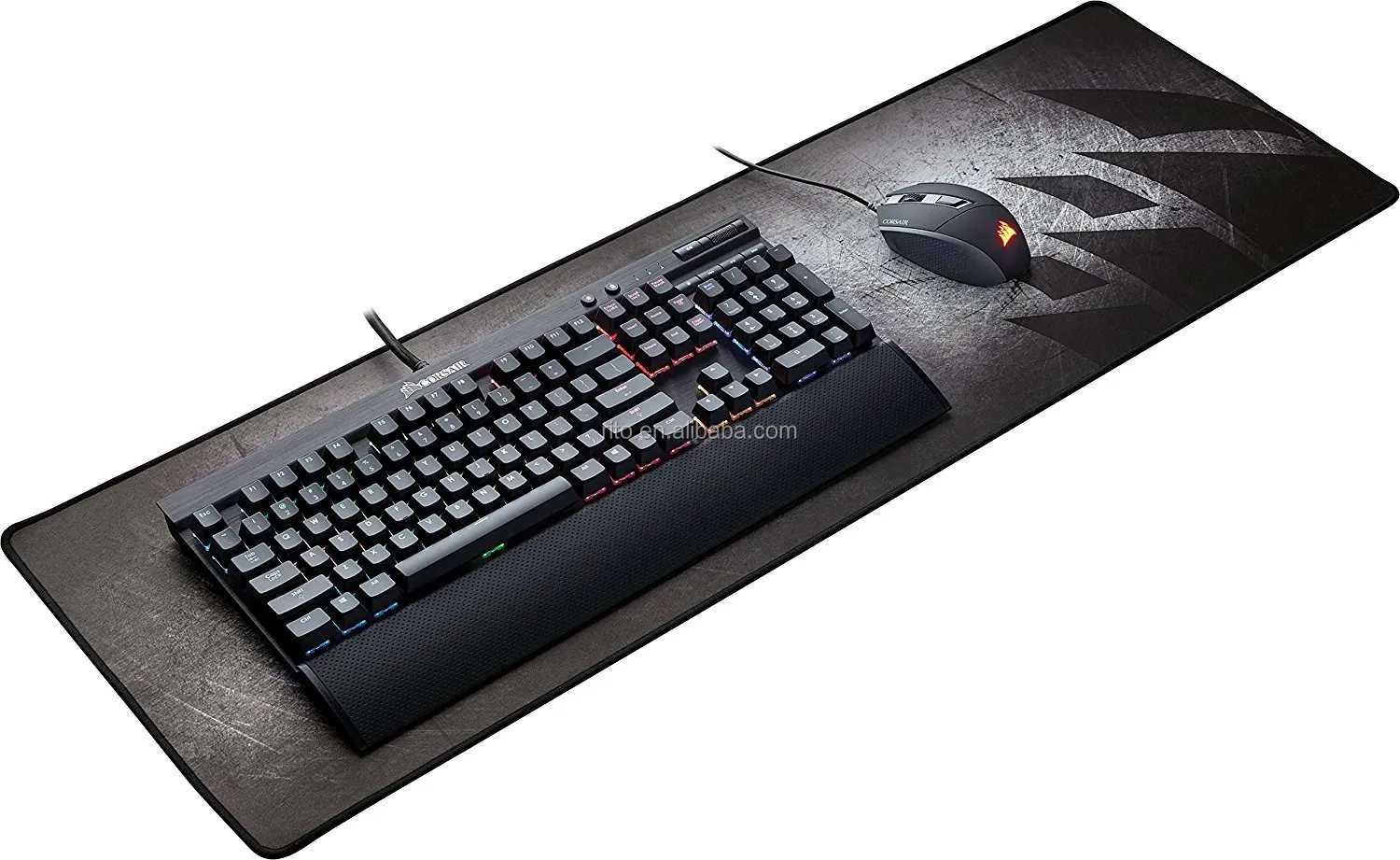 Colorful Printing Keyboard Mouse Pad For Women,Laptop Extended Big ...