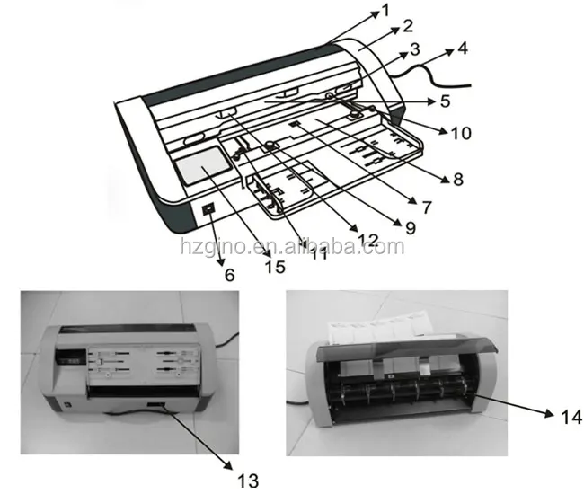 A4 Semi-Auto Name Card Cutter/Paper Cutting Machine SSB-001