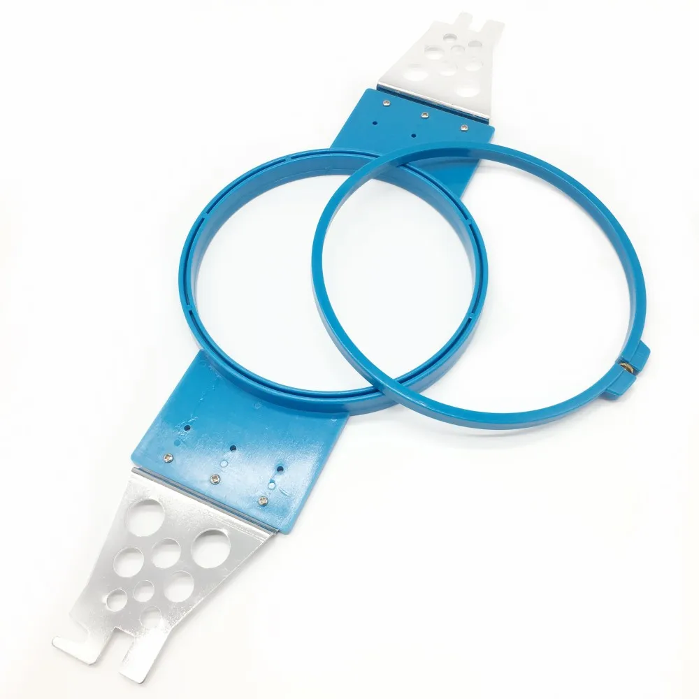 Barudan Embroidery Frames With Round Size 180mm Total Length 520mm,Blue
