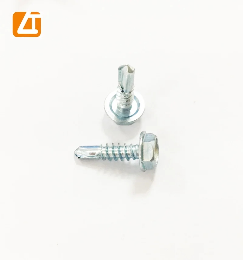 
High cost-effective !! Hexagen head self drilling screws with epdm washer 