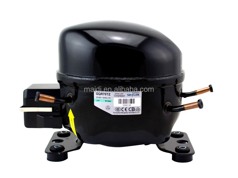 
ice maker parts compressor MK-GQR70TZ R134a compressor MBP 455W 