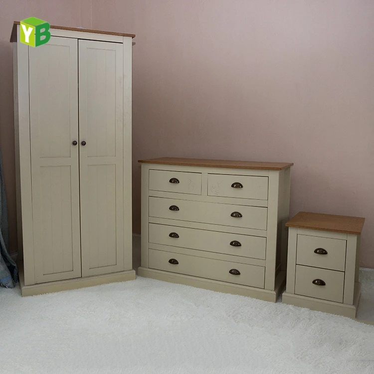 Yibang Big Storage Chest For Bedroom Wooden Furniture Dress